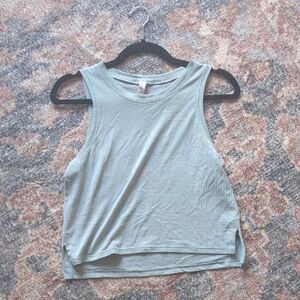 Sleeveless Light Blue Women's Top
